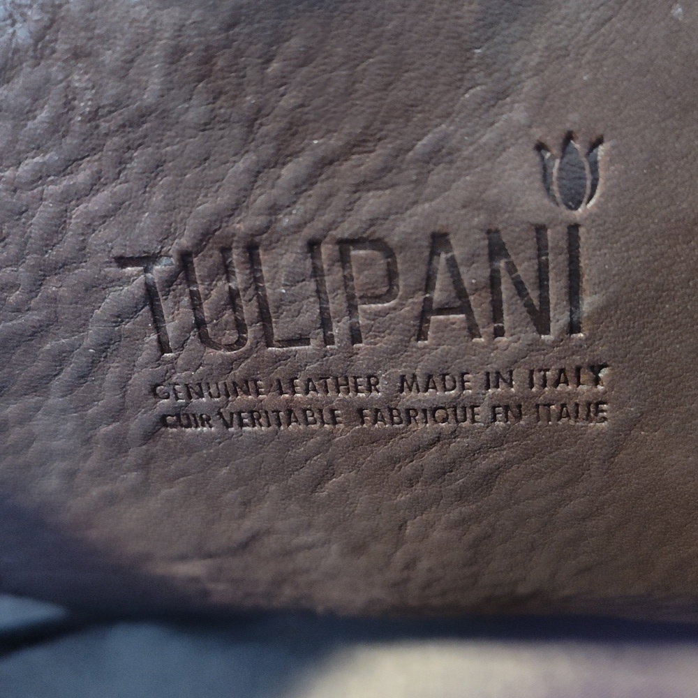 TULIPANI GENUINE LEATHER MADE IN ITALY - Picture 4 of 4